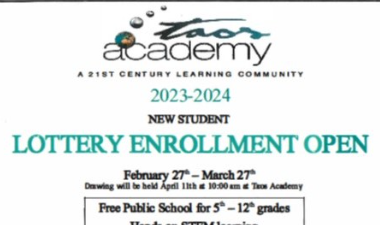 Lottery Enrollment Open